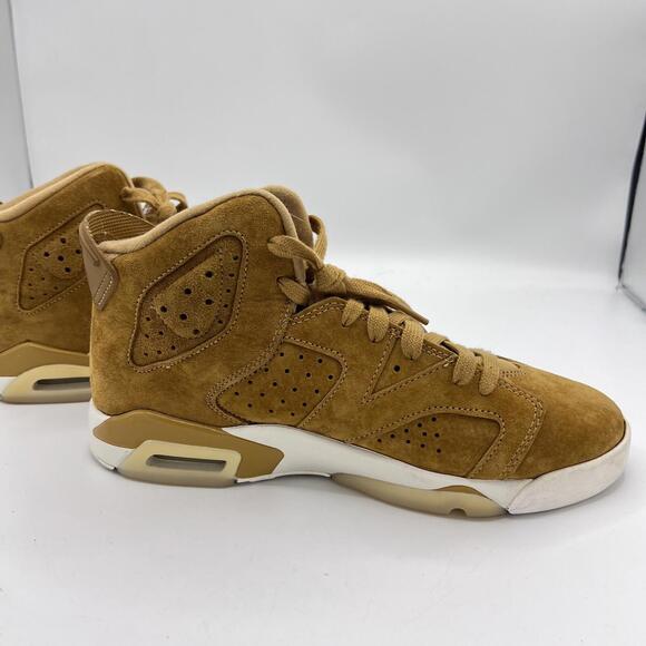 Air Jordan Retro 6‎ VI “Wheat” Golden Harvest (384664-705) 2017 Mens Size 7Y main image 7